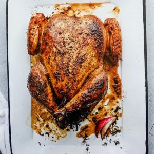 Paprika Roasted Whole Chicken