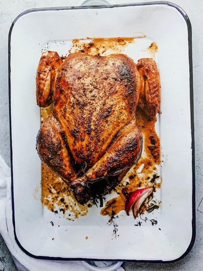 Paprika Roasted Whole Chicken